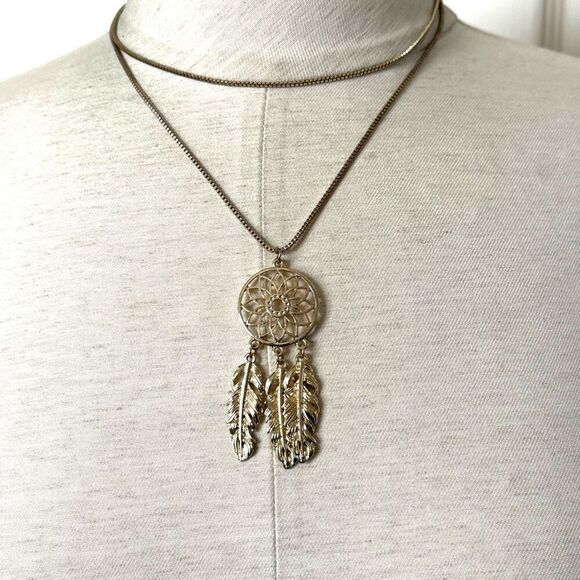 Dream catcher pendant necklace - Picture 1 of 13